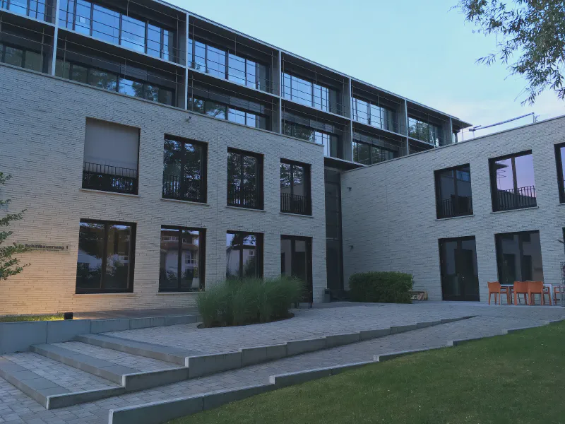 Evening Serenity in Modern Architecture