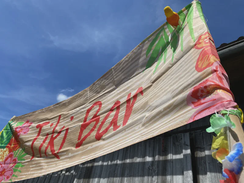 Sunny Tiki Invitation